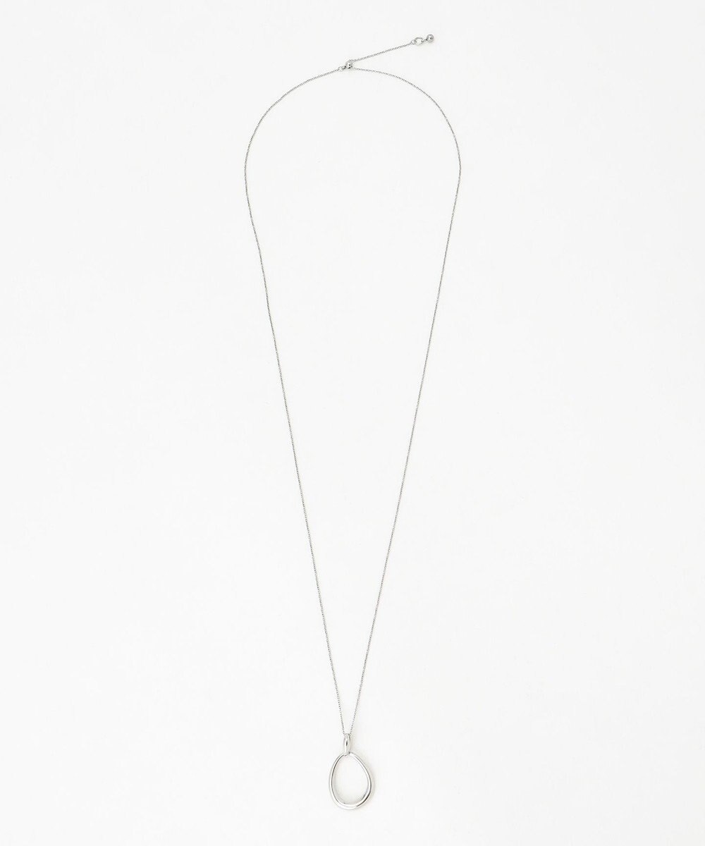 J.PRESS LADIES ステンレスオーバルネックレス 