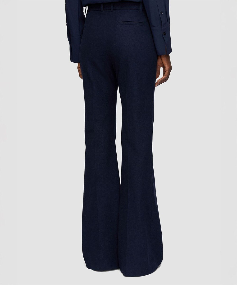 JOSEPH 【FOUNDATIONS】ギャバジンストレッチ フィットフレアートラウザーズ 