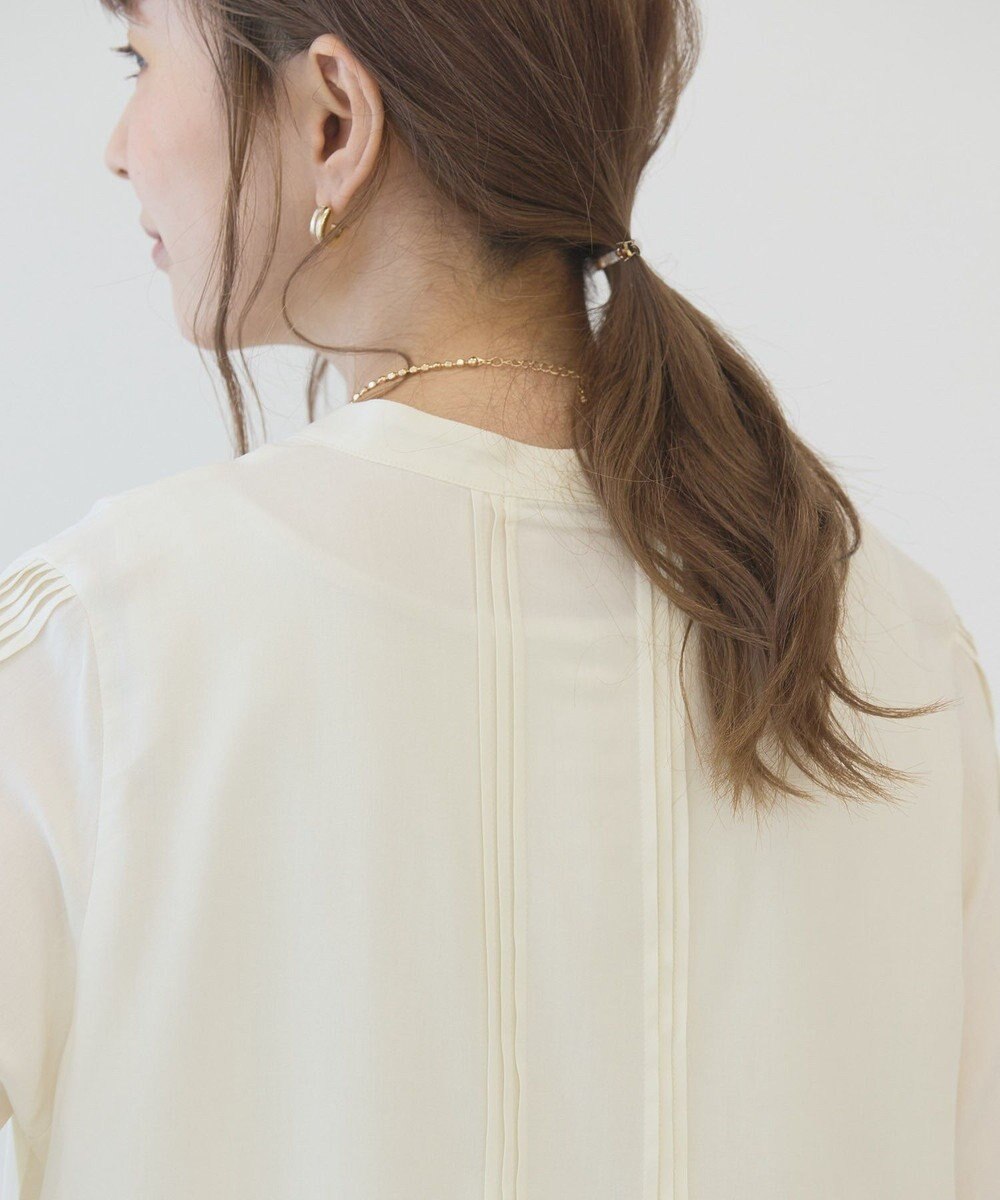 AMERICAN HOLIC サラックールタックブラウス 