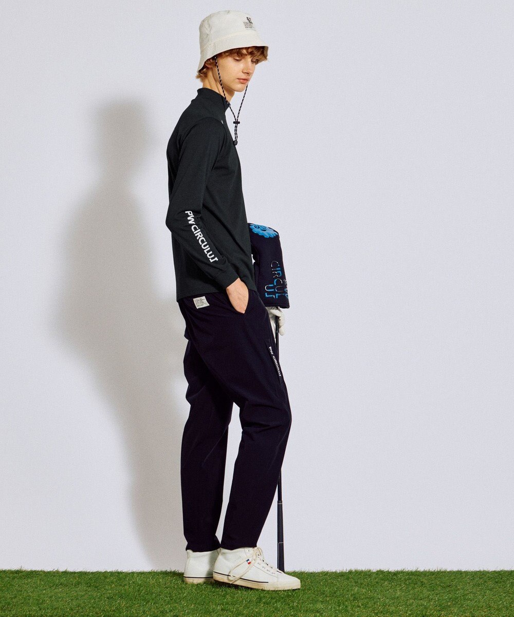 PW CIRCULUS 【吸水速乾 / UV遮蔽率99.5% UVカット / ストレッチ】【MEN】ロングスリーブモックT ゴルフ 