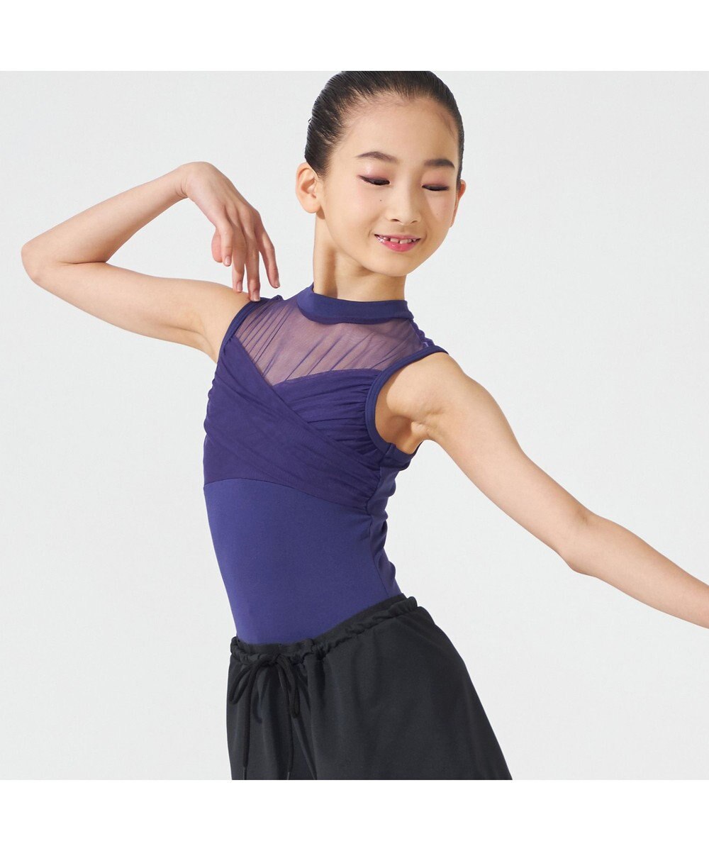 Chacott ハイネックレオタード 