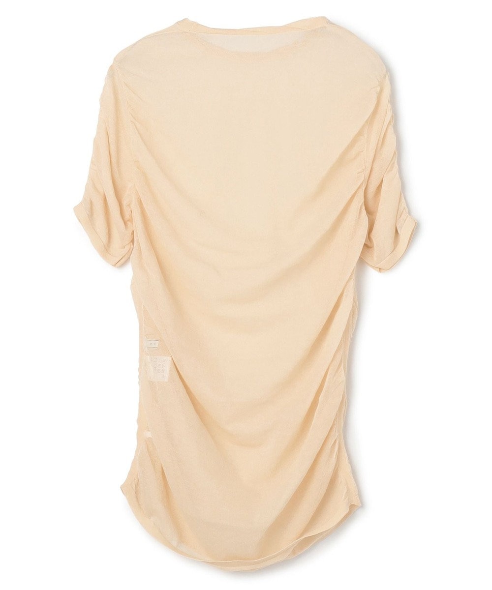BEIGE， TOPAZ / アレンジギャザー ニット 