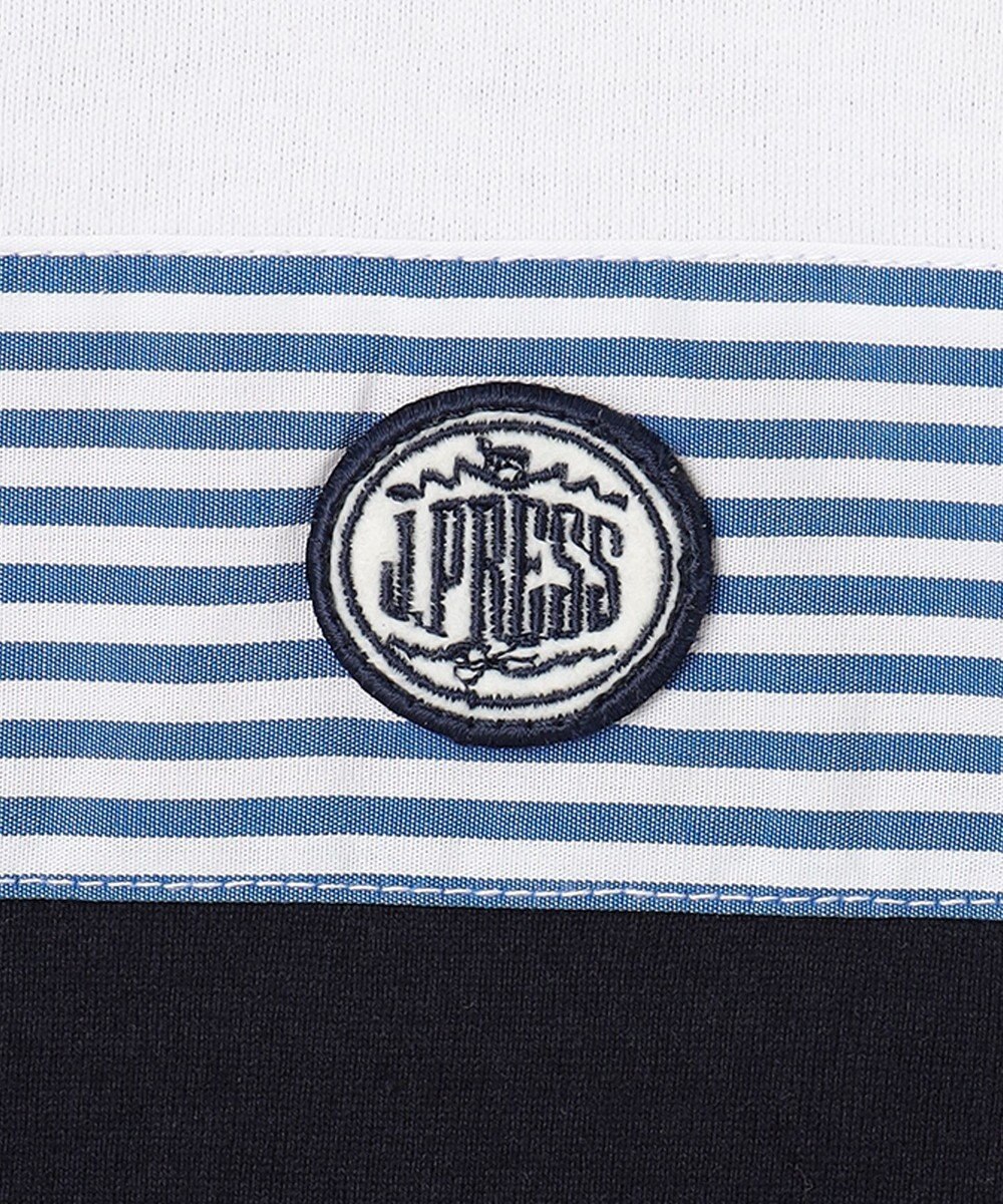 J.PRESS KIDS 【110-130cm】40/2 天竺ブロッキング Ｔシャツ 