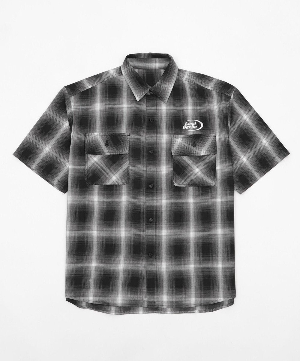 WEGO 【ユニセックス着用ITEM】グラフィックオンブレチェックシャツ（SS） 