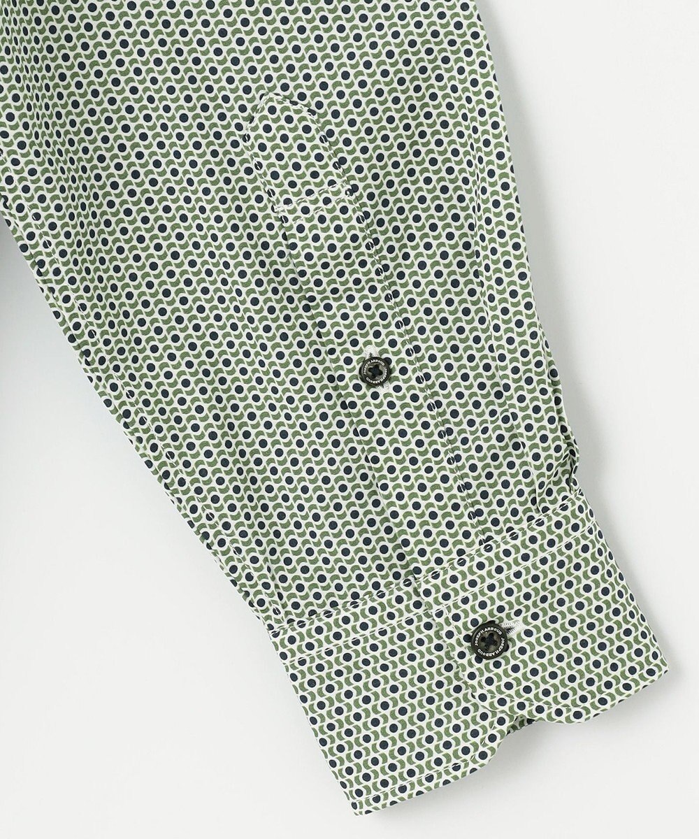 JOSEPH ABBOUD 【キングサイズ・オーガニックコットン使用】コットンプリント シャツ 