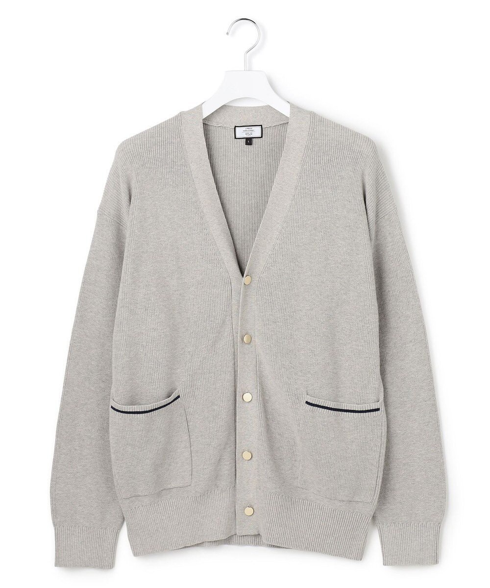 J.PRESS YORK STREET 【UNISEX】ベーシック Vネック カーディガン 
