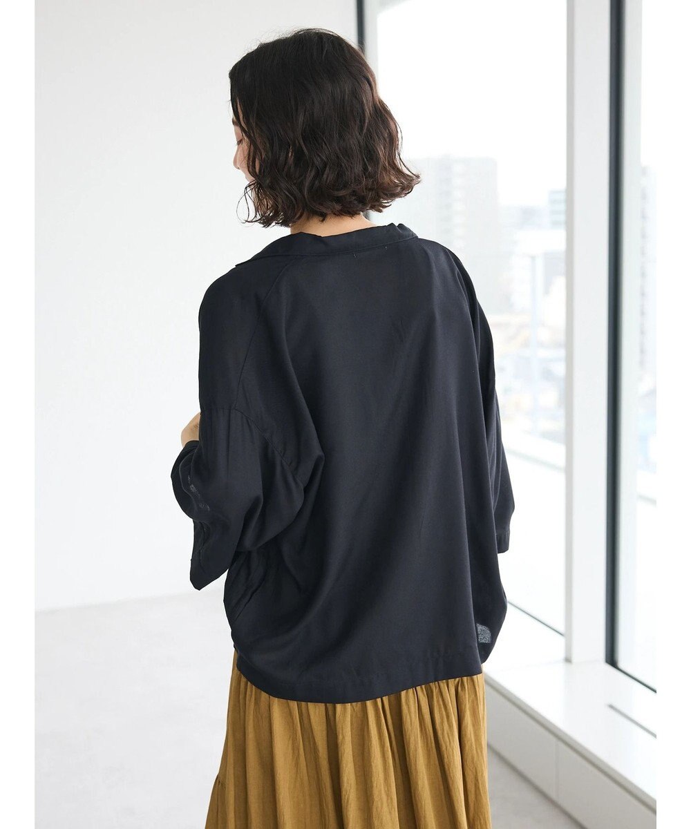 CRAFT STANDARD BOUTIQUE レーヨンワイドシャツ 