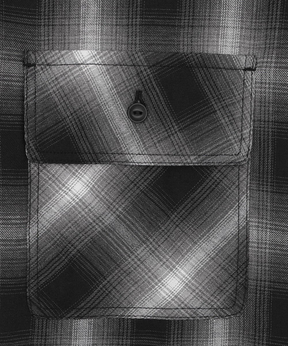 WEGO 【ユニセックス着用ITEM】グラフィックオンブレチェックシャツ（SS） 