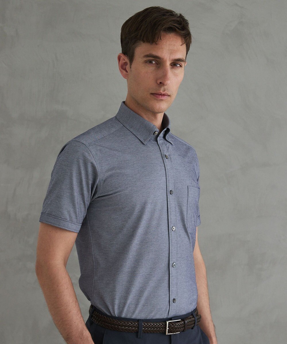 GOTAIRIKU 26年新作【吸汗速乾/接触冷感】ノードシールド BIZシャツ_スナップダウン 