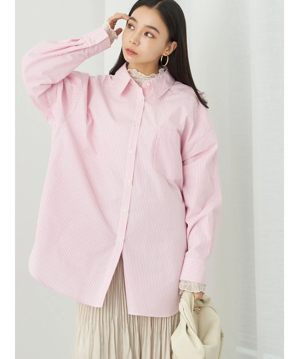 earth music&ecology ボーイズライクシャツ 