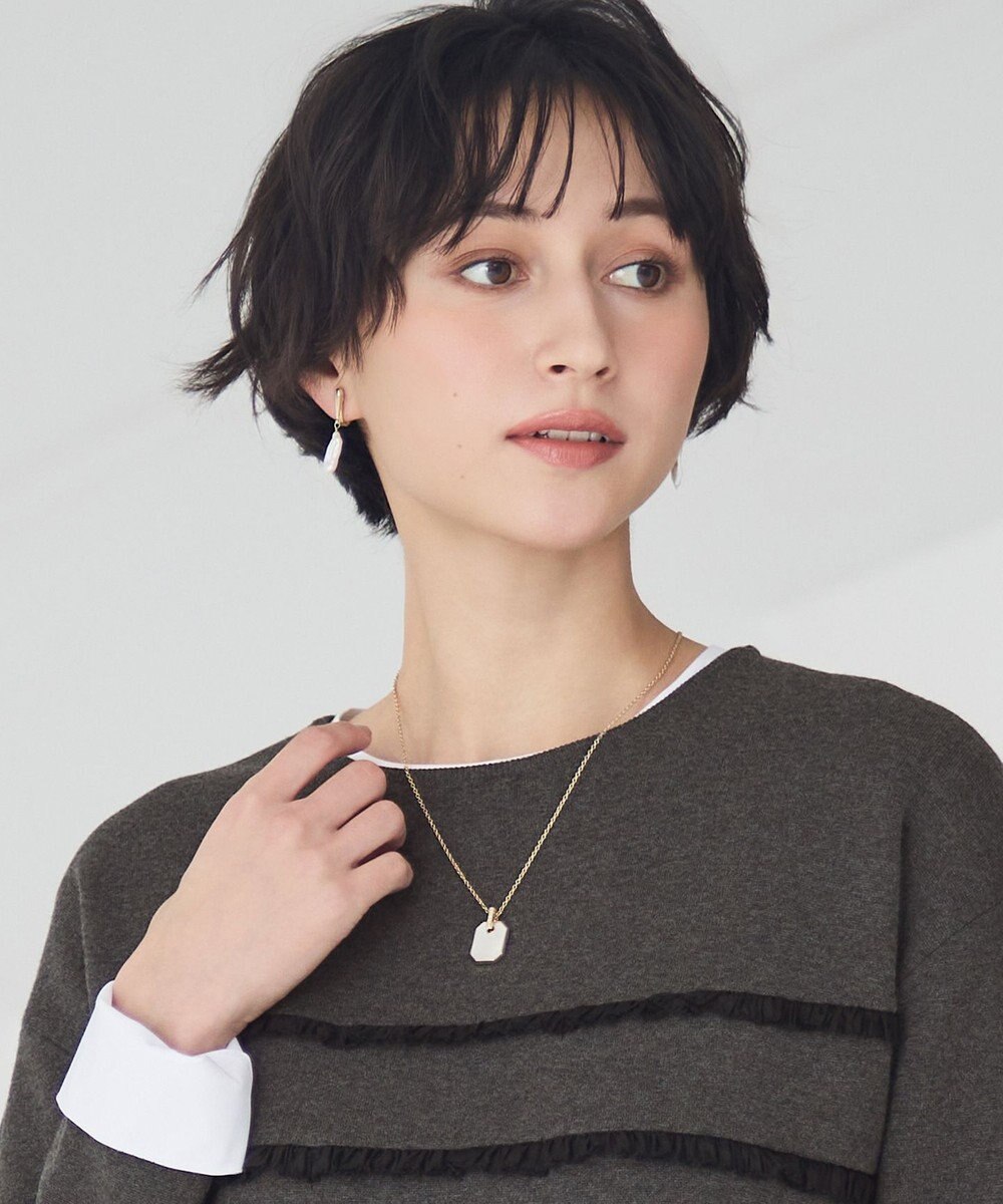 23区 マザーオブパール ネックレス 