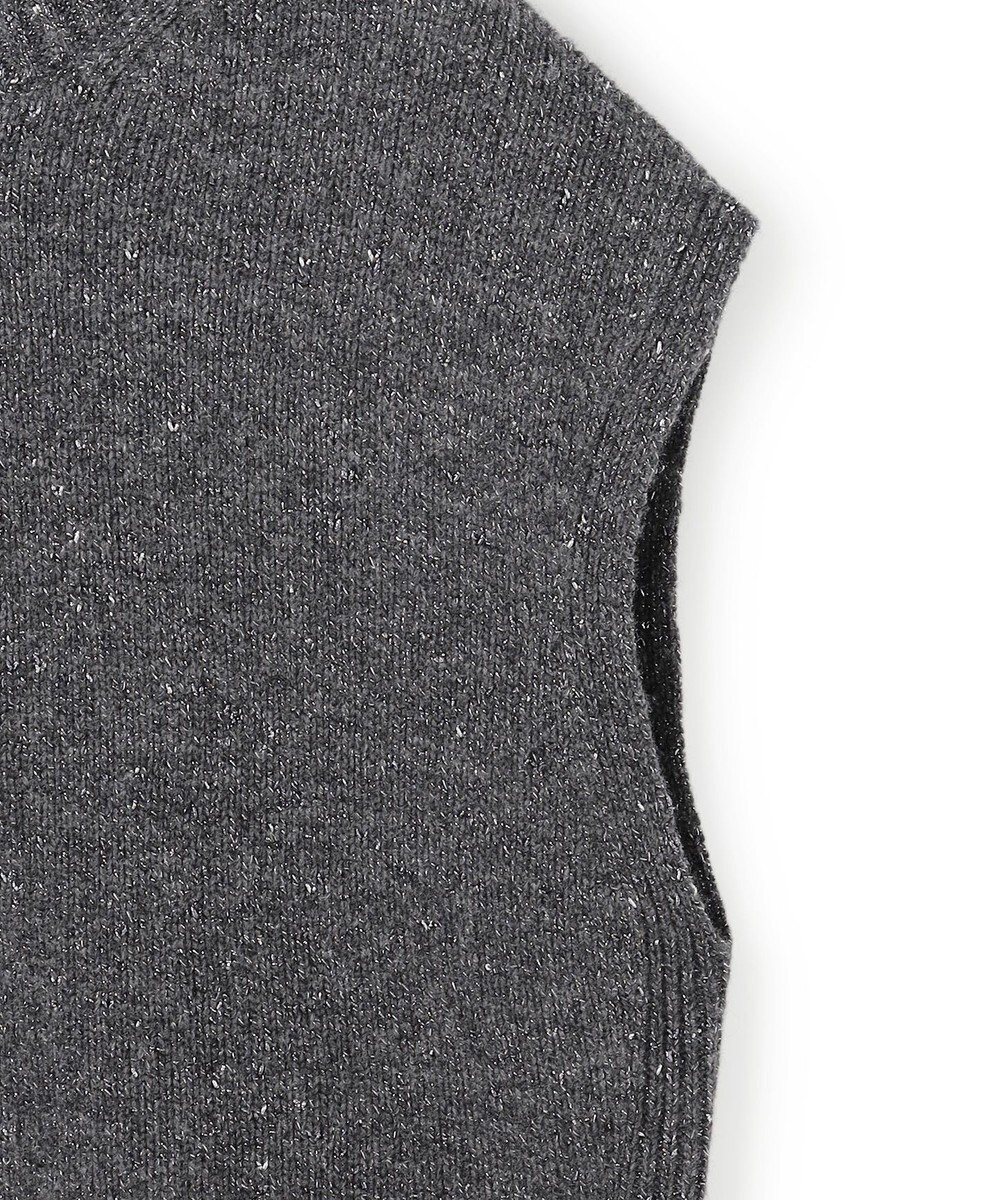 ICB L 【30th ANNIVERSARY】 カシミヤブレンドルレックス ハイネックニットベスト 