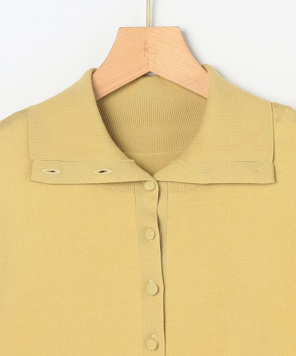 組曲 L 【前後着用可 / 加藤ローサさん着用】スムースストレッチタートル ニット 