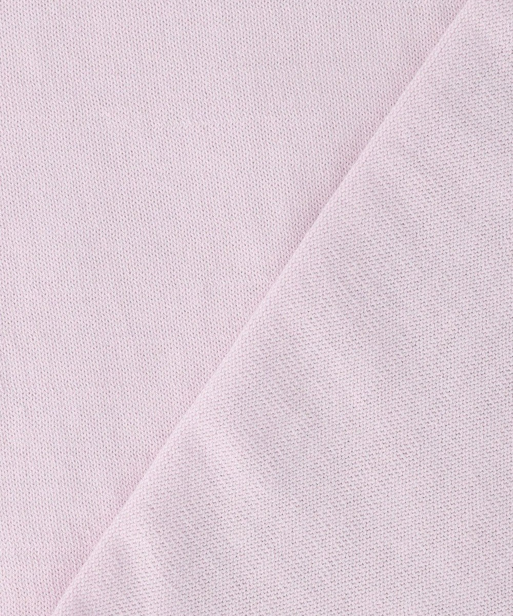 BEIGE， JULIE / コットンシルク 異素材プルオーバーニット 