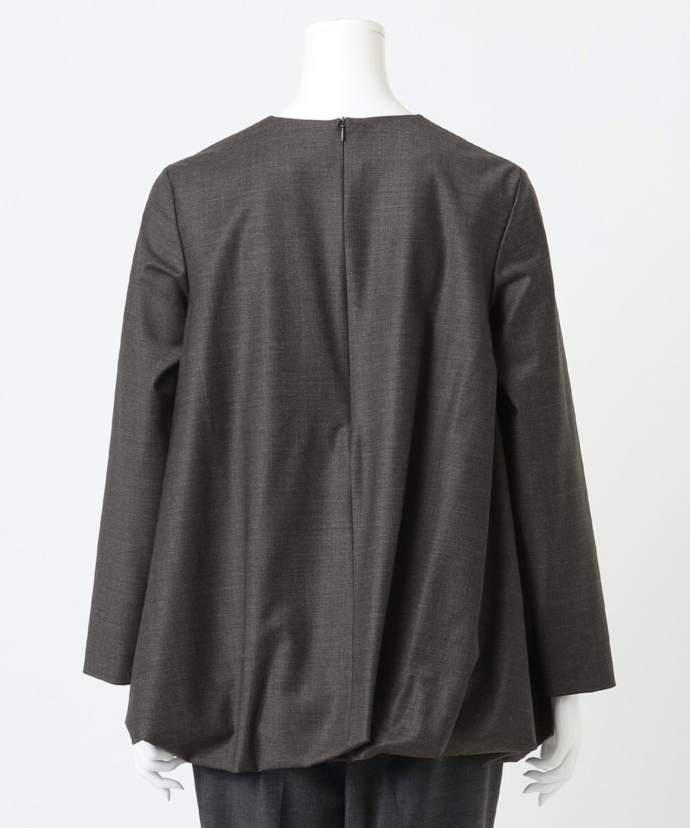 23区 【R(アール)】ウールトロストレッチ バルーン ブラウス 