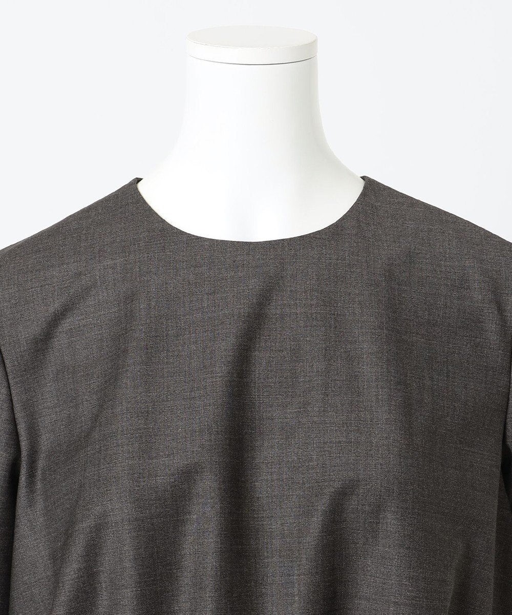 23区 【R(アール)】ウールトロストレッチ バルーン ブラウス 