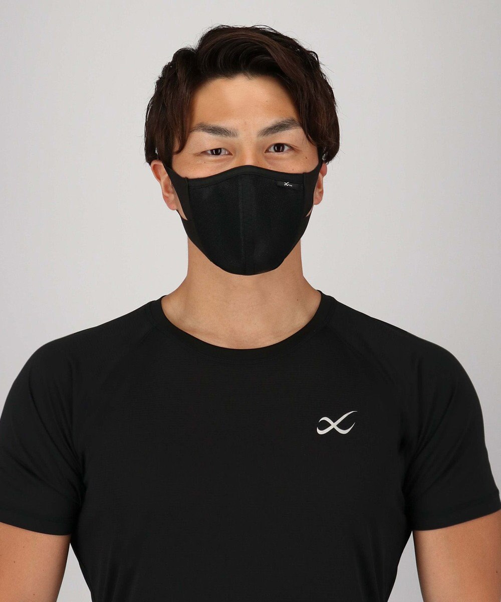 CW-X 【UNISEX】スポーツマスク　息がしやすい３D設計　フィットしやすいノーズワイヤー　メッシュ　/ワコール　HYR701 