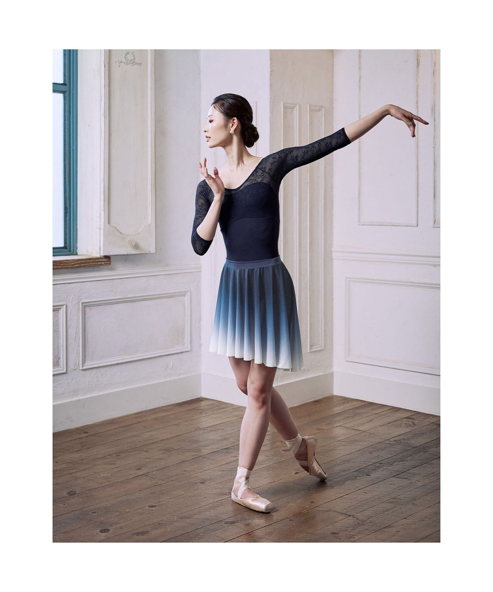 Chacott 6分袖レオタード 