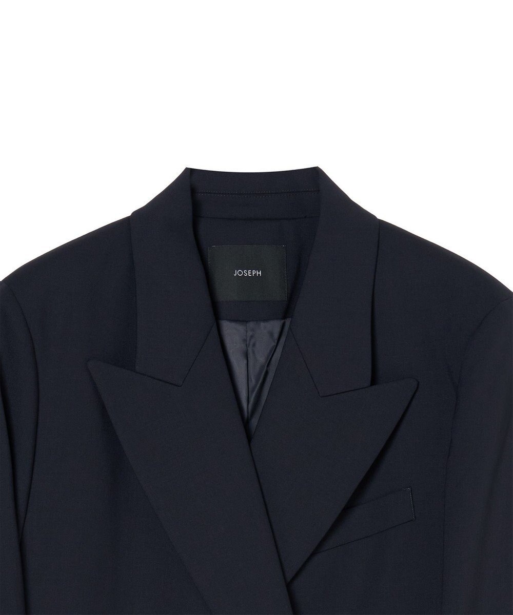 JOSEPH 【WEB＆OUTLET限定】テイラーウールブレンド　ダブルブレストジャケット 