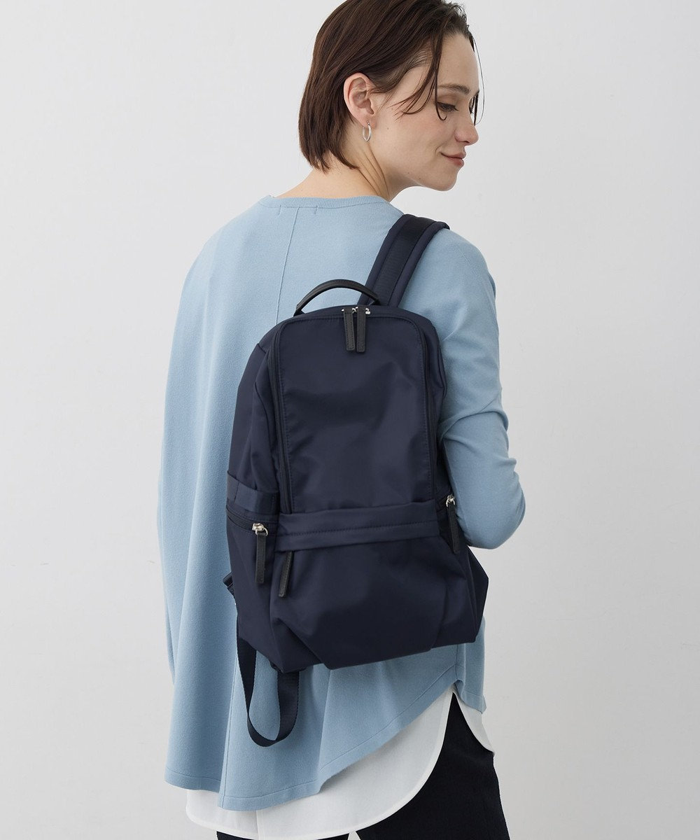 ICB 【新仕様・A4サイズ収納可・容量約14L】8ポケットナイロンリュック 