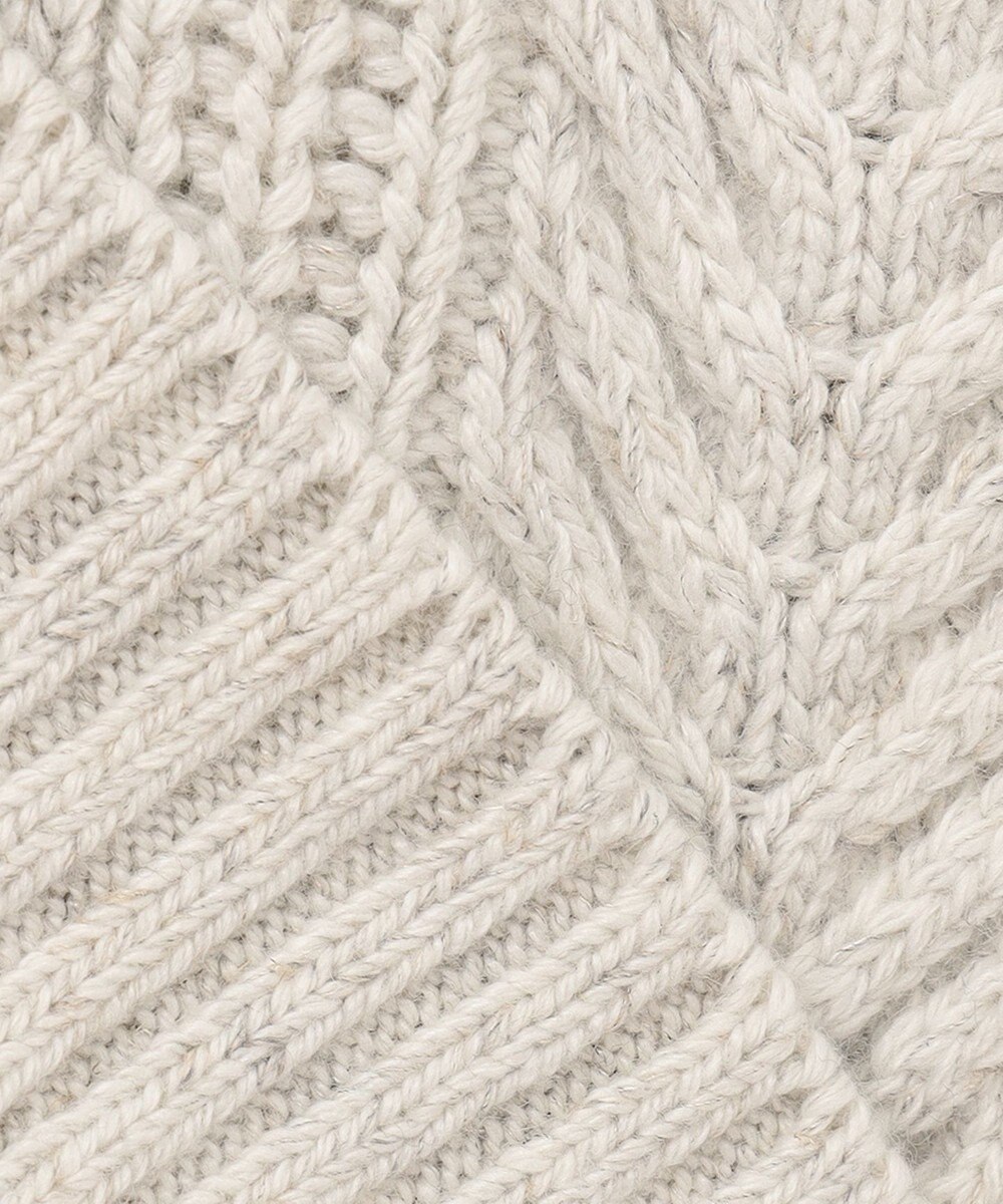 JOSEPH HOMME ヴィスコースメランジケーブル  クルーネック 