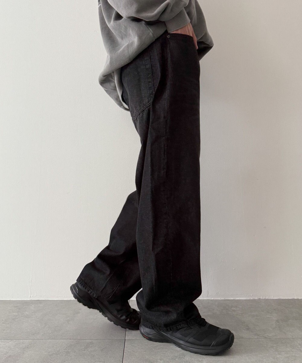 WEGO バレルレッグデニムパンツ 