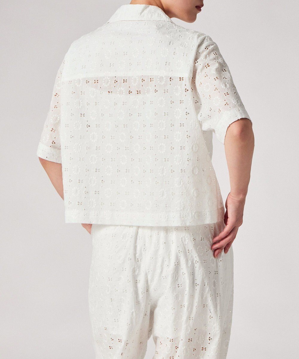 Paul Smith アイレットレース 半袖 シャツ 