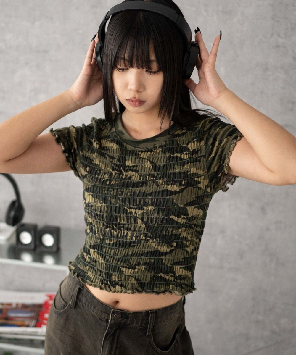 WEGO ロゴシャーリングちびT 