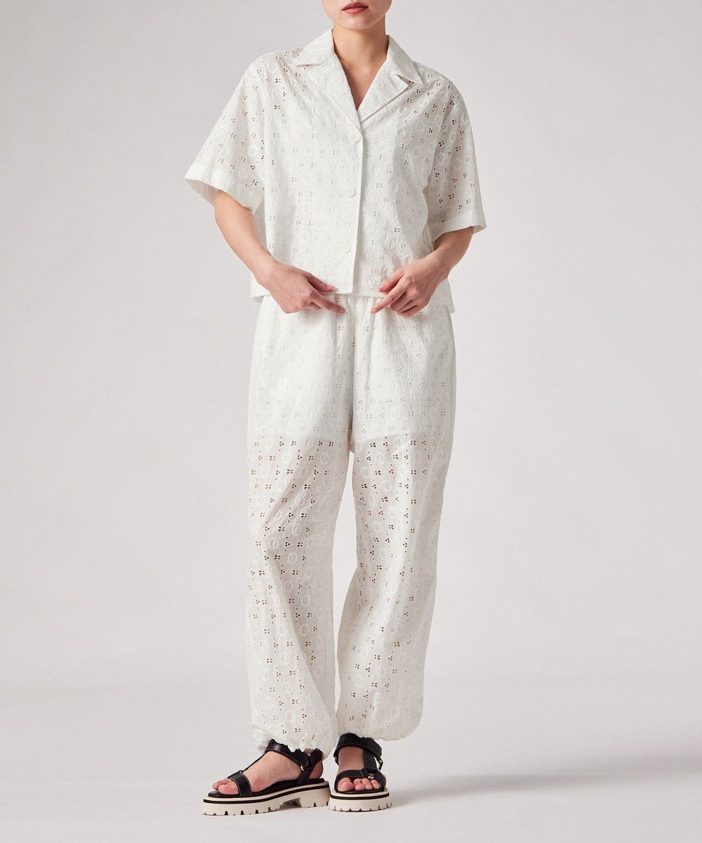 Paul Smith アイレットレース 半袖 シャツ 