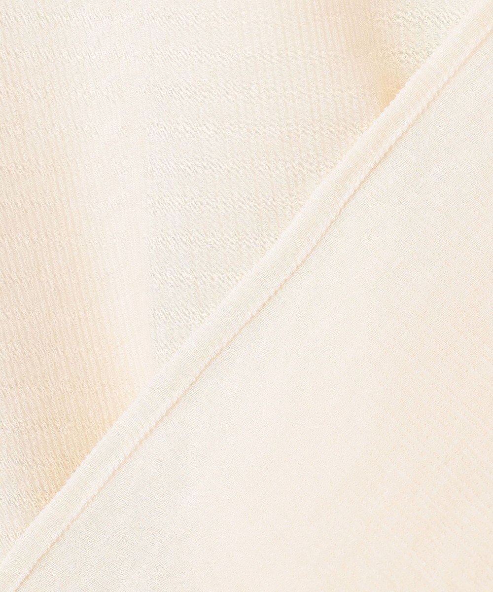 組曲 【先行予約】【WEB限定】シアーリンクルクロス フリル襟ブラウス 