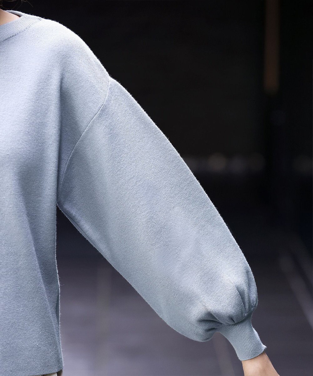 Tiaclasse 【安田美沙子さん着用・新色追加・洗える】ボリュームパフスリーブニット 