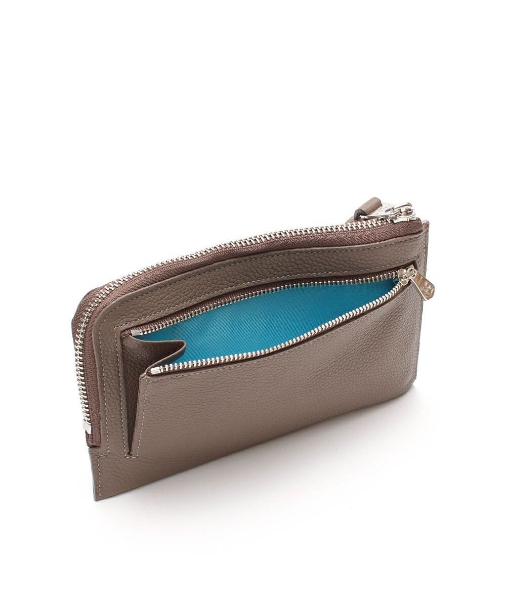 A.D.M.J. 【牛革】モーツァルト/スワロフスキー・クリスタル付オーガナイザーパース(背胴ファスナーポケット） 