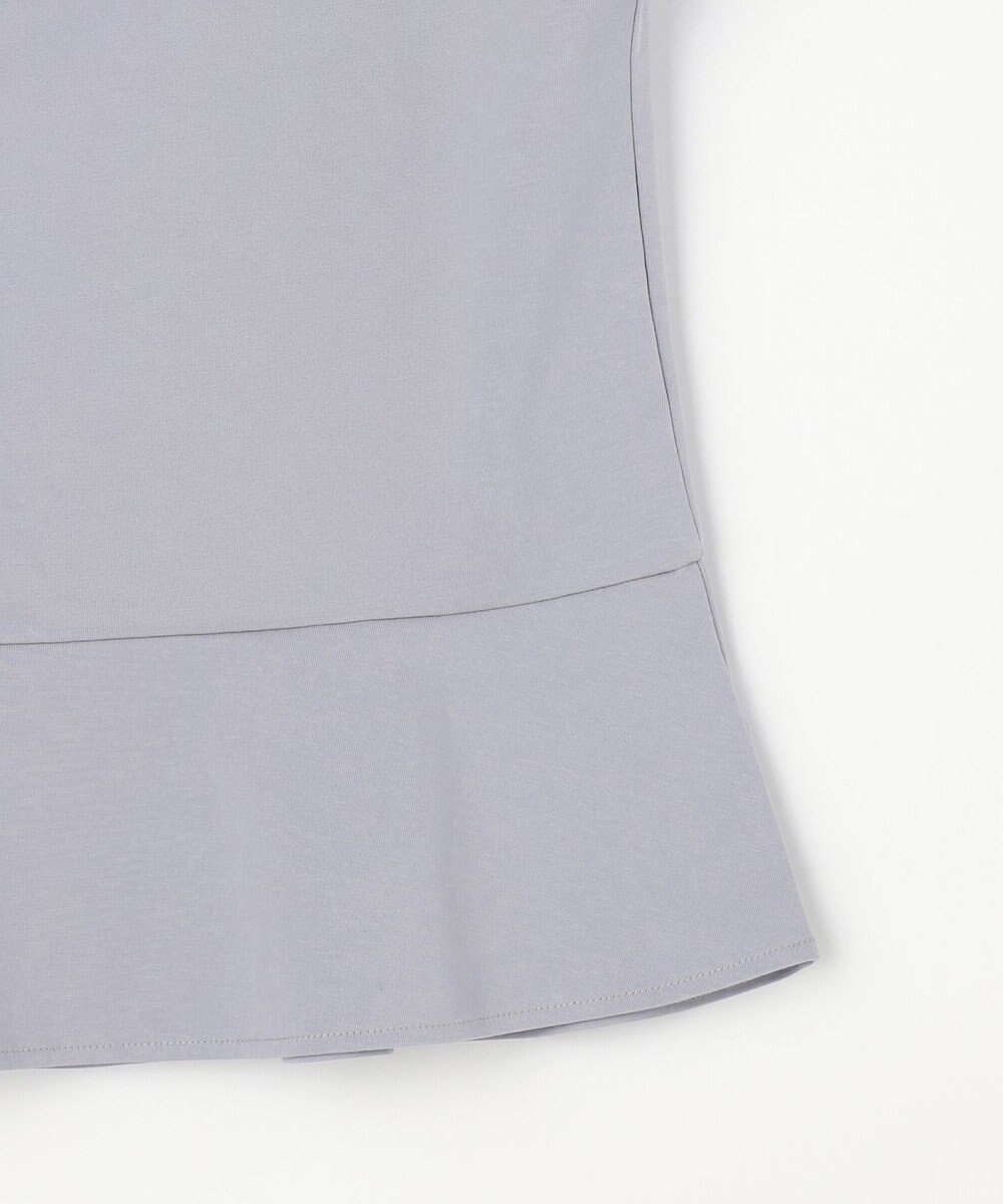 組曲 【先行予約・WEB限定】プレーティング天竺  ペプラムカットソー 