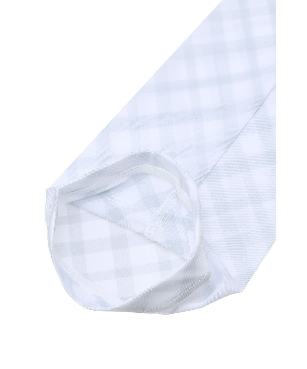 DAKS [DAKS GOLF] 冷感チェックプリントアームカバー 