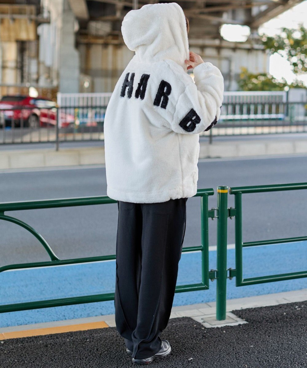 WEGO 【ユニセックス着用ITEM/MLサイズ展開】エコファーグラフィックブルゾン 