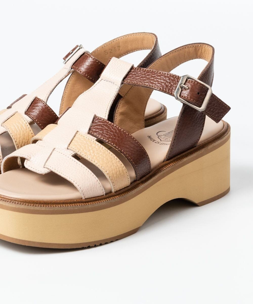 BONTRE 【BONTRE/ボントレ】厚底グルカサンダル 