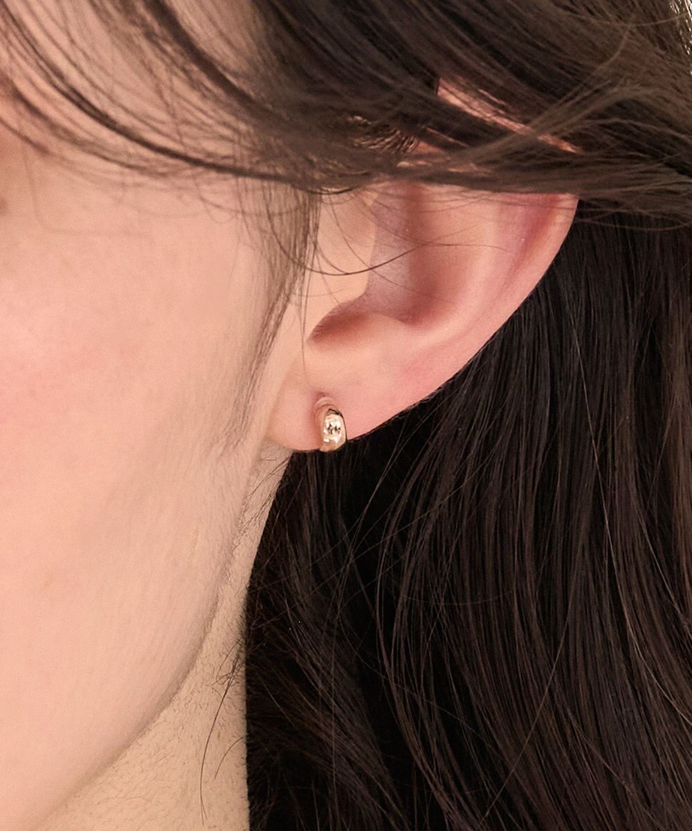 Phoebe 〈金属アレルギー対応〉リトルビーンセラミックポストピアス 小粒/ミニサイズ/小さい/定番 