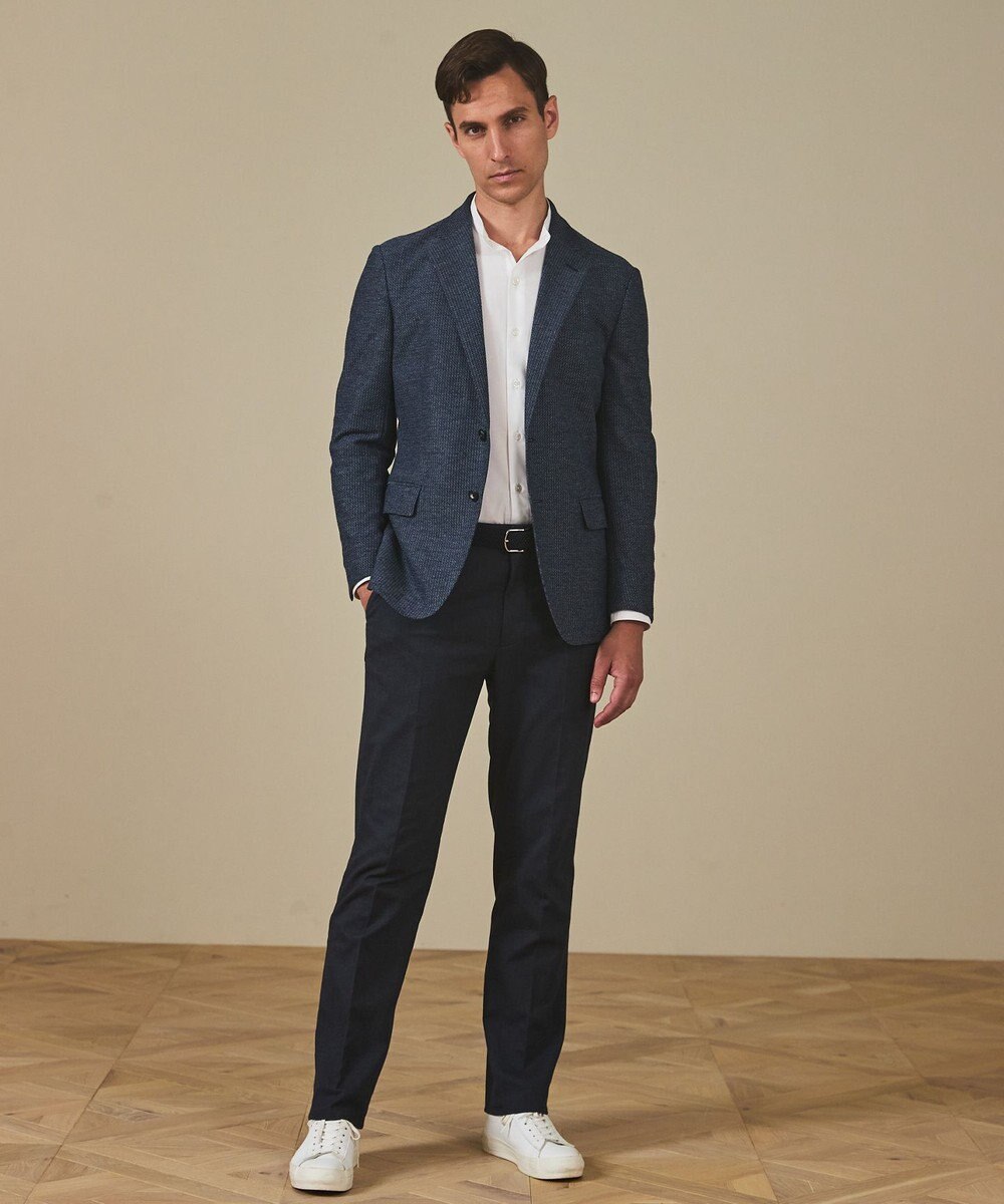 GOTAIRIKU カーディガンジャケット秋冬版【洗える/シワになりにくい/ストレッチ】リンクス BIZ ジャケット 