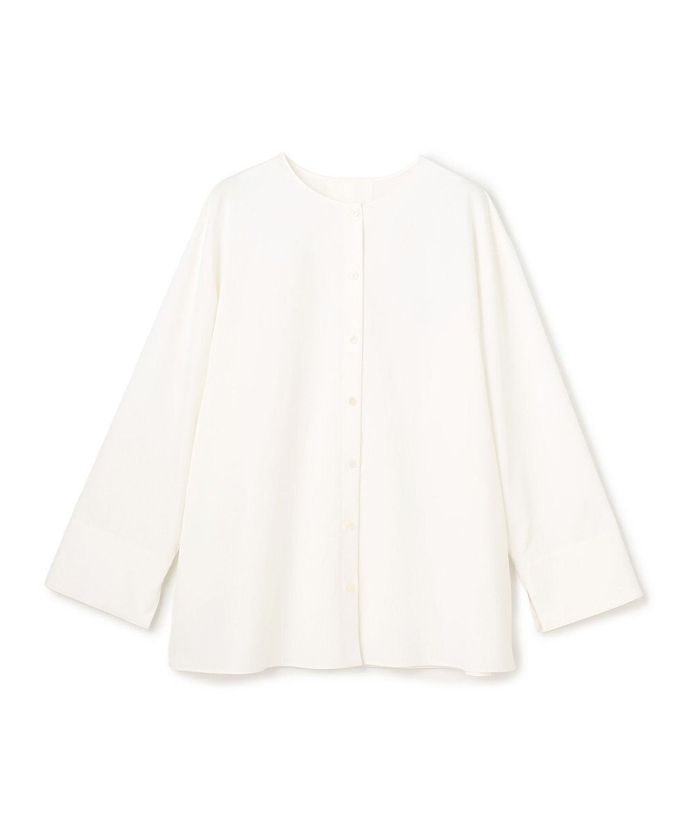 UNFILO 【WEB限定カラー】バックリボン イージーケアシャツ 