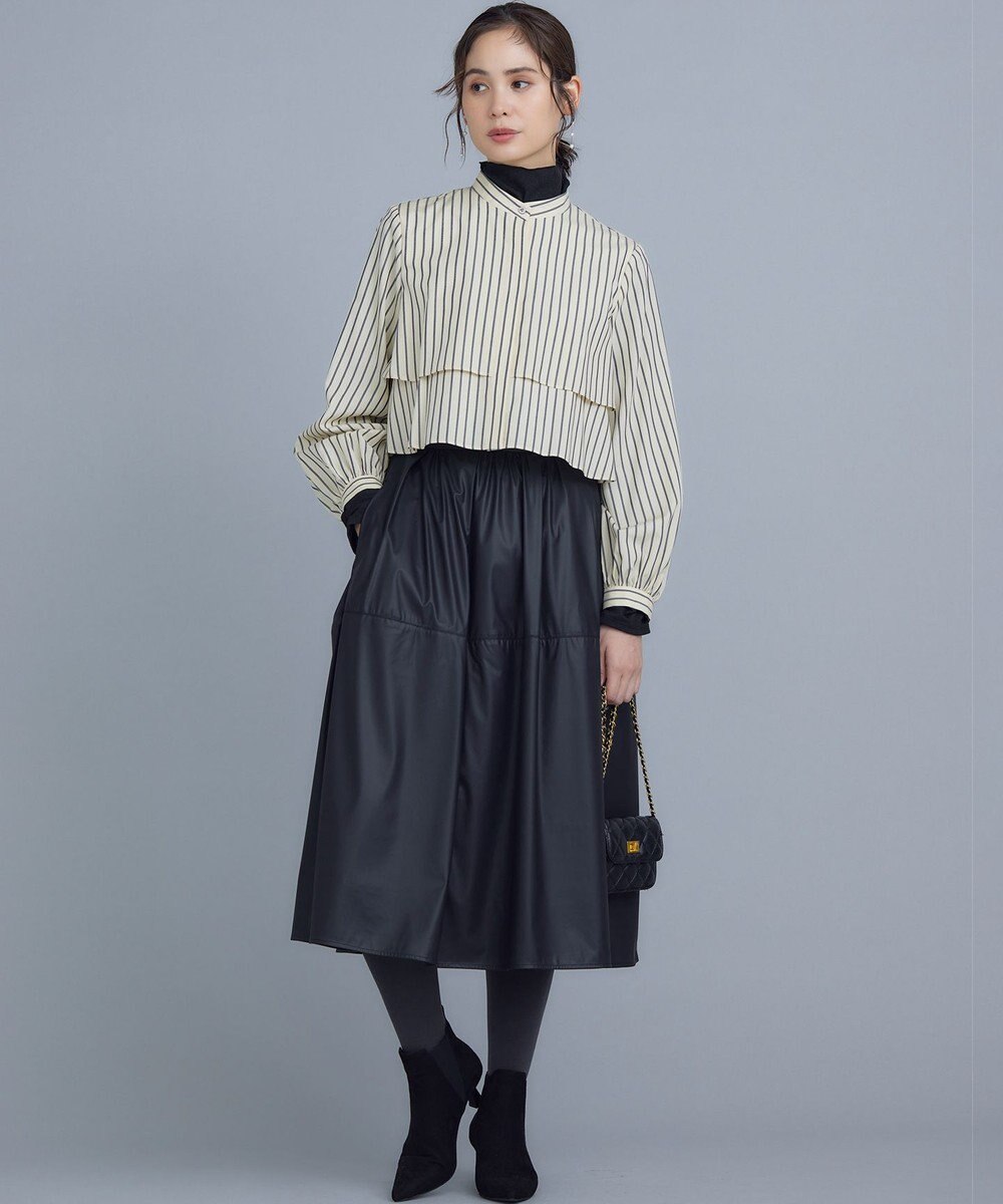 組曲 L 【WEB限定色あり】フルコーデフリルシャツ 