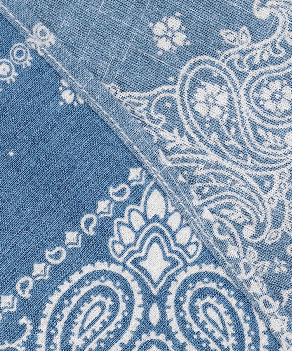 J.PRESS MEN 【KING SIZE】ペイズリーバンダナプリント シャツ 