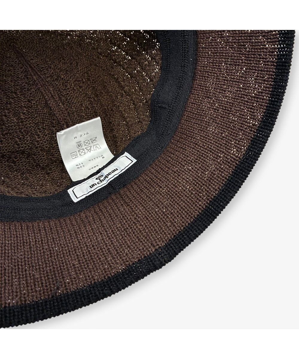 林八百吉商店 un chapeau  バイカラーサーモハット 