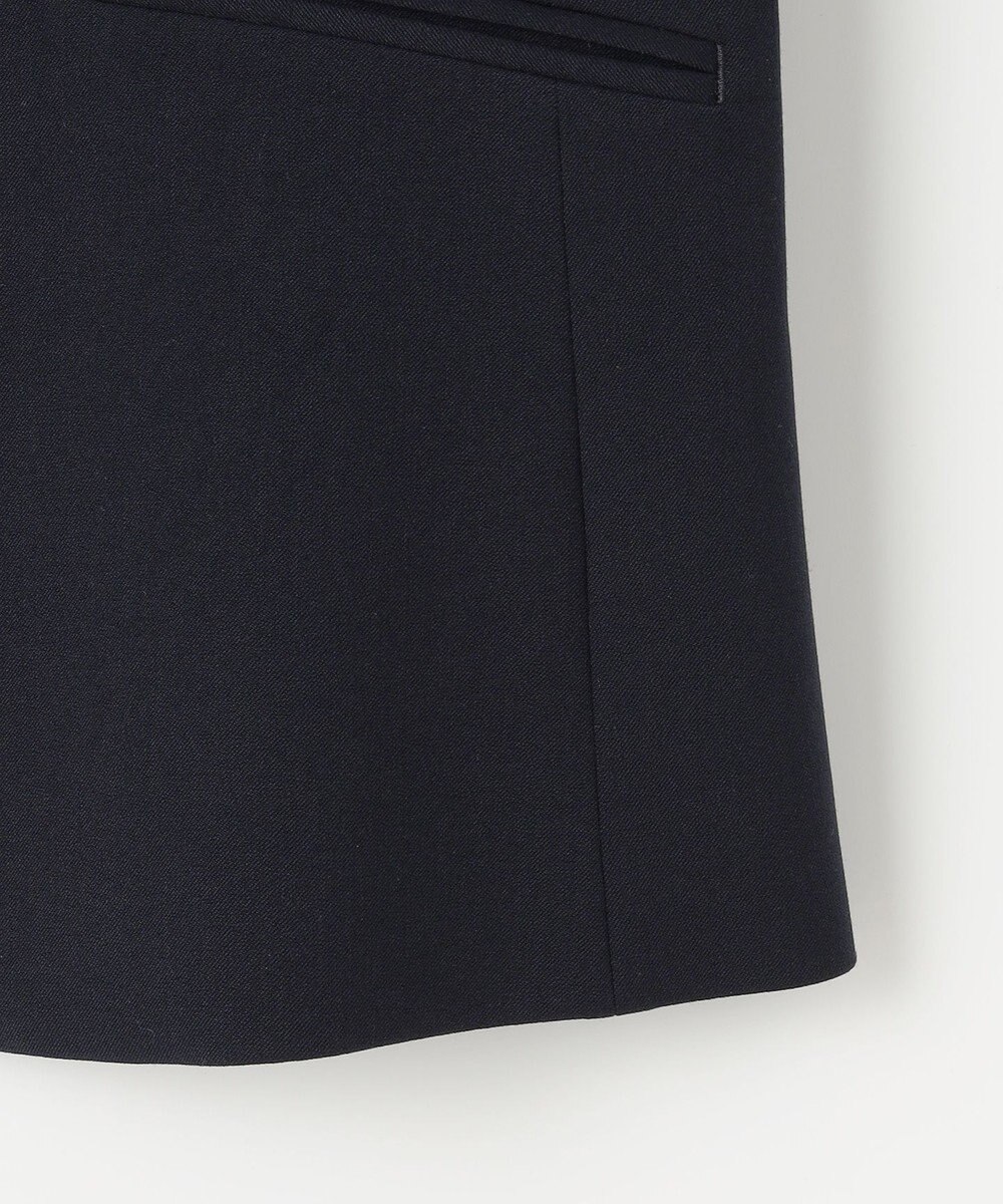 J.PRESS LADIES L 【洗える】T/Rアルガンシルク ノーカラー ジャケット 