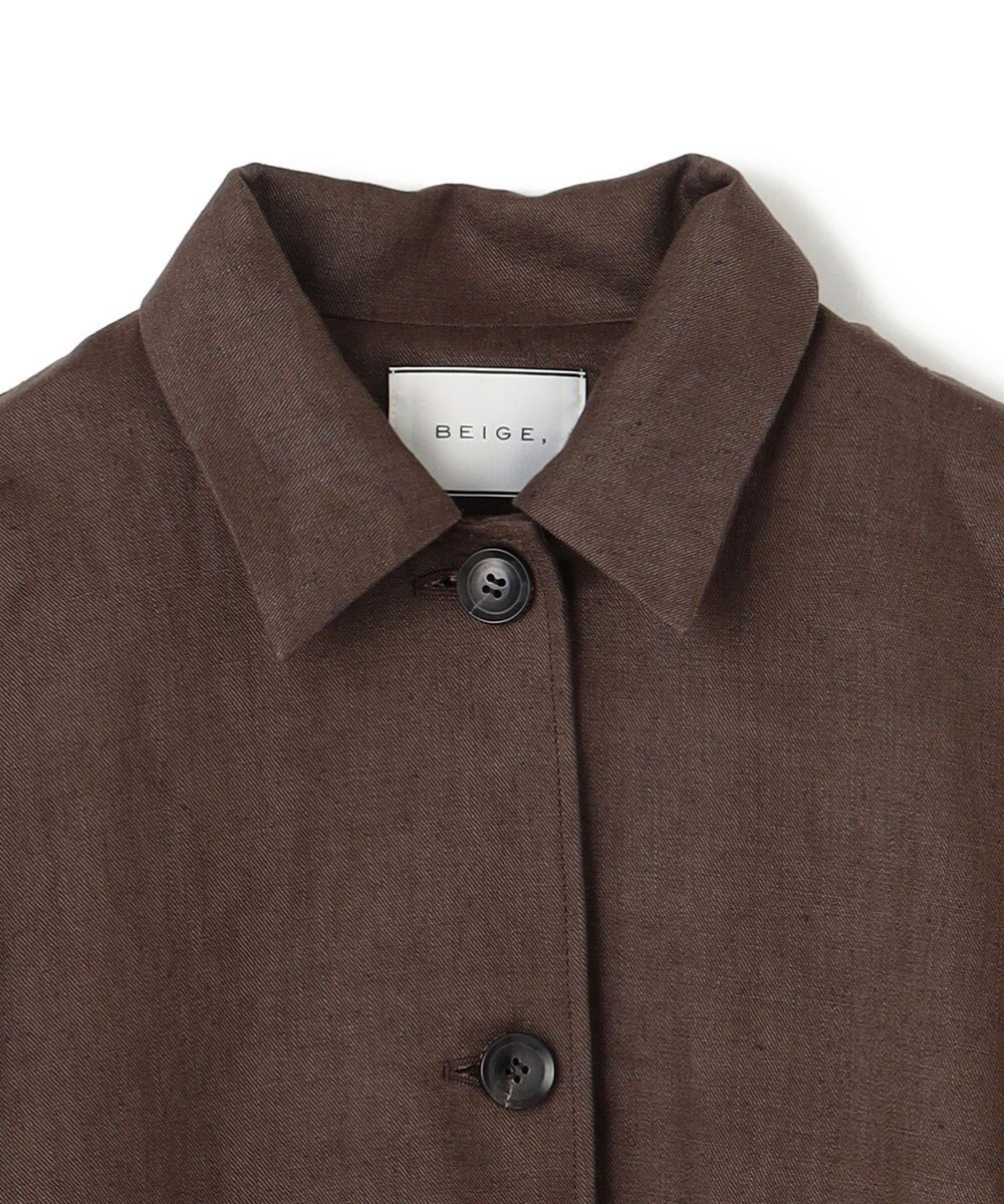 BEIGE， 【VERY 5月号掲載】CRINUM / オーバーサイズリネンジャケット 