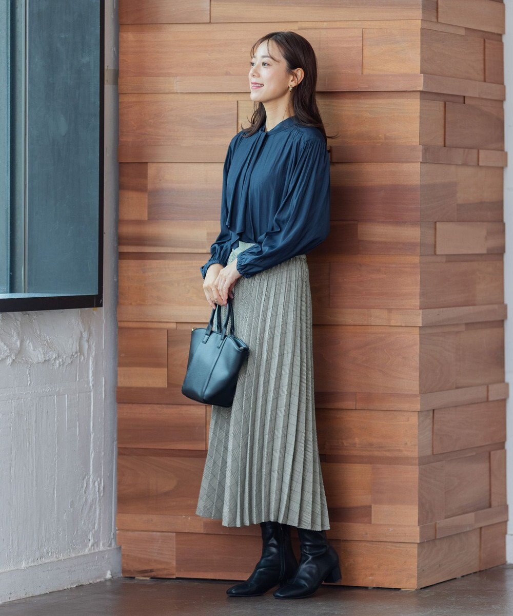 ANY 【14色展開/洗える】ウーリッシュ プリーツスカート 