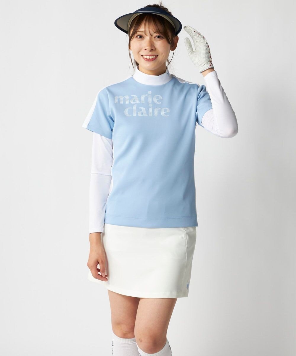 FILA GOLF／marie claire 【Marie claire sports】半袖モックネックシャツインナーセット 