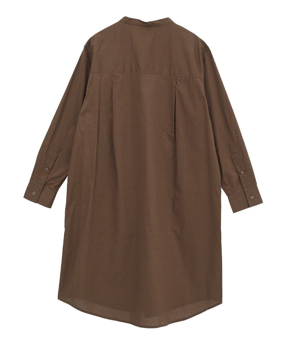 CRAFT STANDARD BOUTIQUE バンドカラーロングシャツチュニッ 