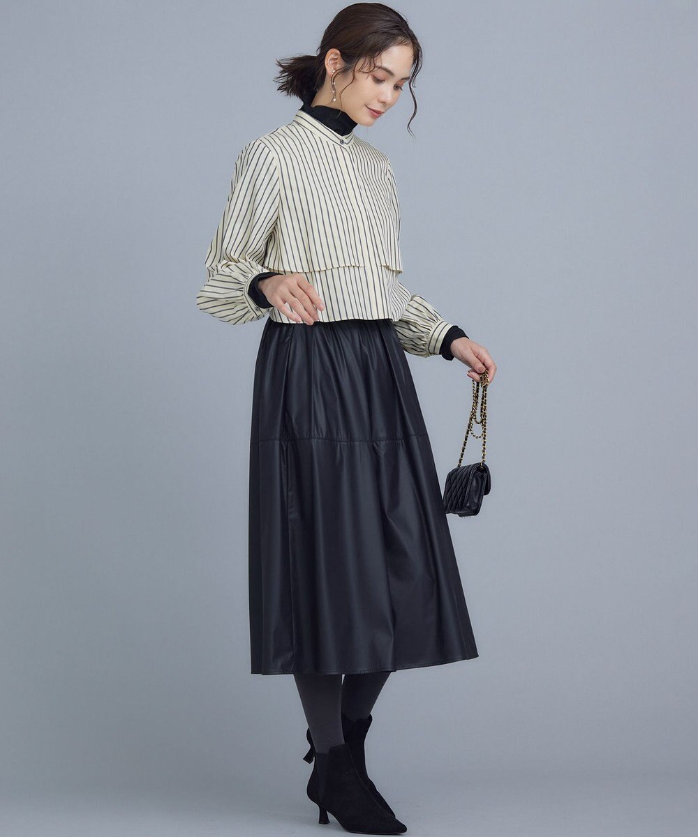 組曲 【WEB限定色あり】フルコーデフリルシャツ 