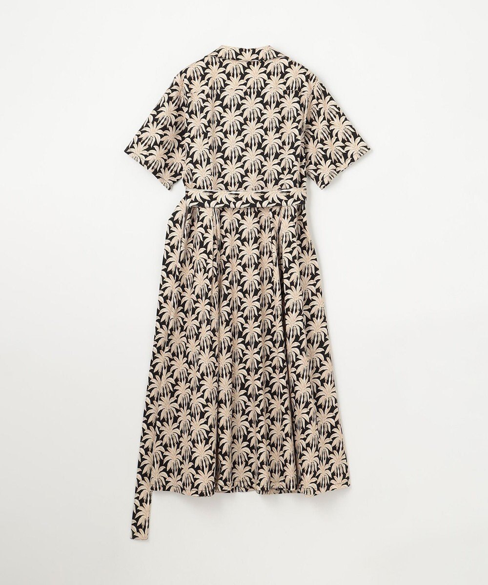 GRACE CONTINENTAL パームモチーフシャツワンピース 