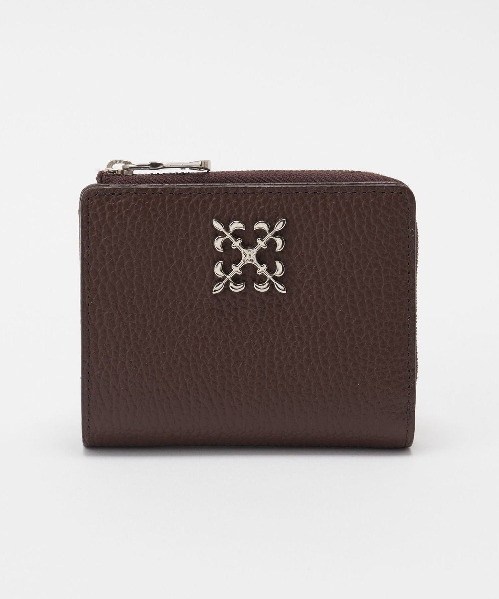 russet ＜お財布人気NO.1＞モノグラムプレートハーフウォレット(SO-376) 